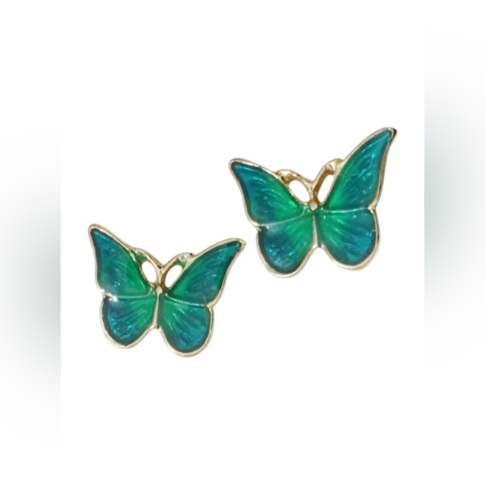 🟢 3/$12  Butterfly Stud Earrings